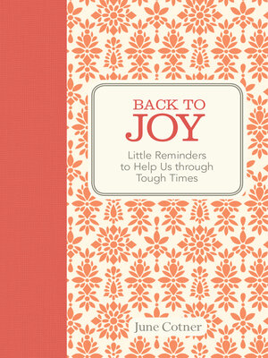 cover image of Back to Joy